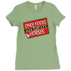 only horses Ladies Fitted T-Shirt