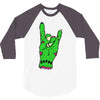 zombie metal 3/4 Sleeve Shirt