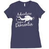adventure before dementia 3 Ladies Fitted T-Shirt