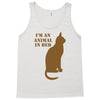 im an animal in bed Tank Top