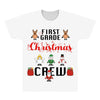 first grade christmas crew All Over Men's T-shirt