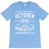 legends were born in october genuıne 1996 qualıty one kind of aged l T-Shirt
