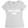 hallo wine Women's Triblend Scoop T-shirt