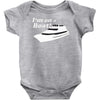 i'm on a boat Baby Bodysuit