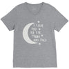 i love you to the moon and back babygrow V-Neck Tee