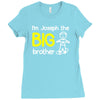 personalised i'm the big brother Ladies Fitted T-Shirt