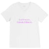 i speak gilmore rectangle V-Neck Tee