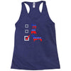 vote for dachshund Racerback Tank