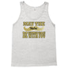 funny black mustache may the stache be with you Tank Top