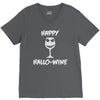 happy hallo wine V-Neck Tee