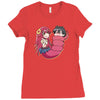 musume monster Ladies Fitted T-Shirt