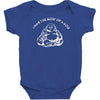 i have the body of a god funny buddha budda banter fat food Baby Bodysuit