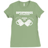 dipsophobics beer Ladies Fitted T-Shirt
