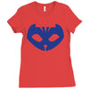 pj masks catboy symbol Ladies Fitted T-Shirt