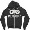 player 1 Zipper Hoodie