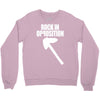 rock in opposition Crewneck Sweatshirt