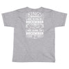 Real Kings Are Born On December 27 Toddler T-shirt