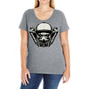 gas mask Ladies Curvy T-Shirt
