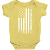 Vintage Usa Flag Baby Onesie