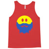 bearded smiley face Tank Top
