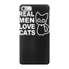 real men love cats iPhone 7 Case