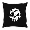 sea of theives skull Throw Pillow