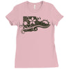 plumeria paradise Ladies Fitted T-Shirt