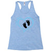 Baby Boy with Heart Any Name Customized Racerback Tank