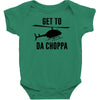 get to da choppa Baby Bodysuit