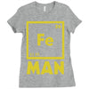 chemical element for iron man Ladies Fitted T-Shirt