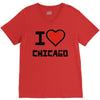 i love chicago V-Neck Tee