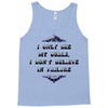 i only see my goals Tank Top