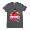 paw patrol birthday girl Ladies Fitted T-Shirt