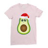santa avocado Ladies Fitted T-Shirt