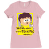 audience south park Ladies Fitted T-Shirt