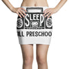 no sleep till preschool Mini Skirts