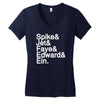 space team Women's V-Neck T-Shirt