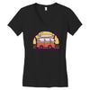 Sunset Van Women's V-Neck T-Shirt