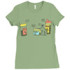 seasons greetings Ladies Fitted T-Shirt