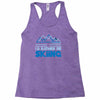 i'd rather be skiing Racerback Tank