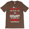 There's This Boy Who Stole My Heart He Calls Me Wife T-Shirt