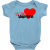 be my valentine 2 Baby Onesie