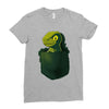 pocket raptor Ladies Fitted T-Shirt