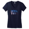 Dobre Twins Women's V-Neck T-Shirt