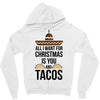 i love you and tacos. Zipper Hoodie