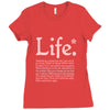 life  available for a limited time only Ladies Fitted T-Shirt