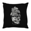 six on the brain Throw Pillow