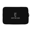 save the ales Laptop sleeve