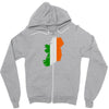 ireland Zipper Hoodie