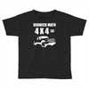 redneck math 4x4 truck Toddler T-shirt